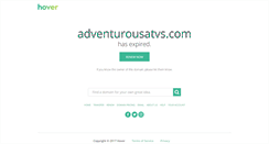 Desktop Screenshot of adventurousatvs.com