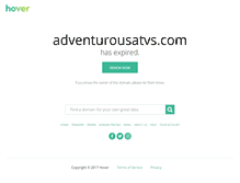 Tablet Screenshot of adventurousatvs.com